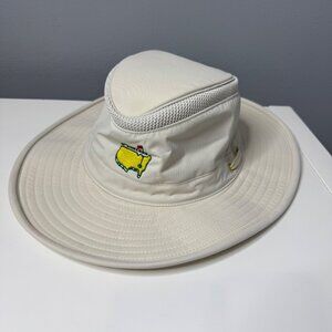 TILLEY Masters Augusta National Golf Airflo Hat in tan size XL 7 3/4